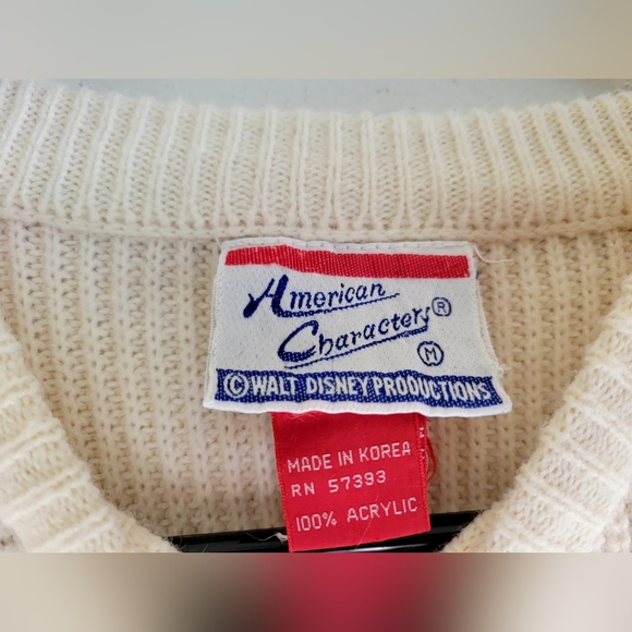 ❄️ Vintage 70's/80's Mickey Mouse Sweater - Size M ❄️ - Picture 3 of 5